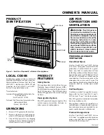 Предварительный просмотр 3 страницы Desa RN30E-CAN Owner'S Operation And Installation Manual