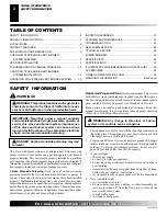 Предварительный просмотр 2 страницы Desa SBVBN Owner'S Operation And Installation Manual