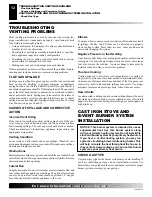 Предварительный просмотр 12 страницы Desa SBVBN Owner'S Operation And Installation Manual