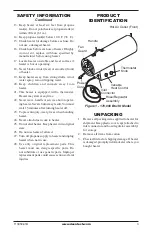 Preview for 3 page of Desa SPC170-F Owner'S Manual