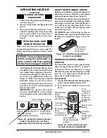 Preview for 16 page of Desa SVYD18NRA Series Owner'S Operation And Installation Manual