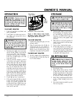 Preview for 5 page of Desa TC100R Owner'S Manual