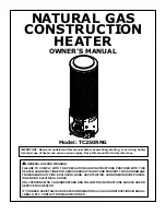 Предварительный просмотр 1 страницы Desa TC250RNG Owner'S Manual