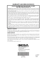 Предварительный просмотр 24 страницы Desa Tech HEATERS Owner'S Manual