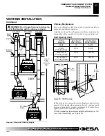 Preview for 11 page of Desa THE SAVANNAH V3610ST Installation And Operating Instructions Manual