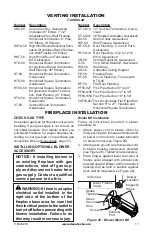 Предварительный просмотр 17 страницы Desa "TUDOR" CGDV32NR Owner'S Operation And Installation Manual