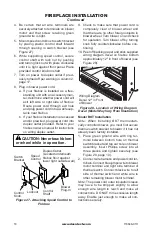 Предварительный просмотр 18 страницы Desa "TUDOR" CGDV32NR Owner'S Operation And Installation Manual