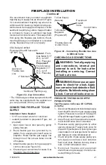 Предварительный просмотр 21 страницы Desa "TUDOR" CGDV32NR Owner'S Operation And Installation Manual