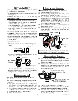 Preview for 2 page of Desa Twin Halogen Motion Sensing Light with 2-Level Lighting 5512 Owner'S Manual