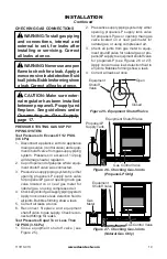 Предварительный просмотр 19 страницы Desa Unvented (Vent-Free) Gas Compact Classic Hearth Fireplace VMH26NRB Owner'S Operation And Installation Manual