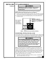 Preview for 11 page of Desa UNVENTED (VENT-FREE) PROPANE GAS FIREPLACE Owner'S Operation And Installation Manual