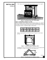 Preview for 13 page of Desa UNVENTED (VENT-FREE) PROPANE GAS FIREPLACE Owner'S Operation And Installation Manual