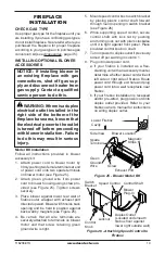 Предварительный просмотр 19 страницы Desa (V)KV36NE series Owner'S Operation And Installation Manual