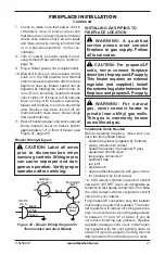 Предварительный просмотр 21 страницы Desa (V)KV36NE series Owner'S Operation And Installation Manual