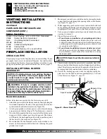 Предварительный просмотр 16 страницы Desa V36EP-A Series, VV36EPB(1) Series Owner'S Operation And Installation Manual