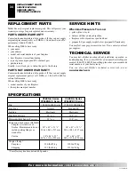 Preview for 34 page of Desa V36EP-A Series, VV36EPB(1) Series Owner'S Operation And Installation Manual