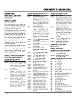 Preview for 15 page of Desa Vanguard BHDV37NC Owner'S Operation And Installation Manual