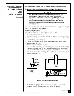 Preview for 15 page of Desa Vanguard GVC35NA Owner'S Operation And Installation Manual