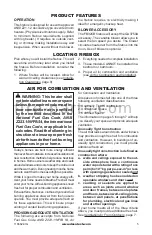 Preview for 5 page of Desa VANGUARD LOGMATE FB32CB Owner'S Manual