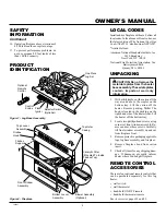 Preview for 3 page of Desa Vanguard VCGF30PR Owner'S Operation And Installation Manual