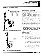 Preview for 15 page of Desa Vanguard VDVF36PN Owner'S Operation And Installation Manual