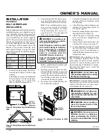 Preview for 9 page of Desa Vanguard VMH26PR Owner'S Operation And Installation Manual