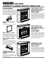 Предварительный просмотр 26 страницы Desa Vanguard VMH26PR Owner'S Operation And Installation Manual