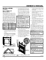 Preview for 9 page of Desa Vanguard VMH26TNA Owner'S Operation And Installation Manual