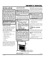 Предварительный просмотр 7 страницы Desa Vanguard VN2000BTD Owner'S Operation And Installation Manual