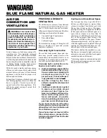 Preview for 4 page of Desa Vanguard VN600BA Owner'S Operation And Installation Manual