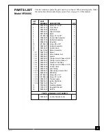 Предварительный просмотр 39 страницы Desa Vanguard VP1600C Owner'S Operation And Installation Manual