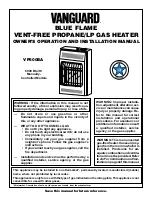 Preview for 1 page of Desa Vanguard VP600BA Owner'S Operation And Installation Manual