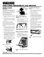 Preview for 8 page of Desa Vanguard VP600BA Owner'S Operation And Installation Manual