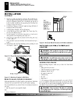 Preview for 10 page of Desa Vanguard VSGF28NTC Owner'S Operation And Installation Manual