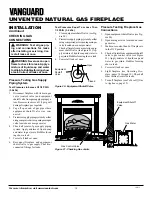 Preview for 12 page of Desa Vanguard VSGF33NR Owner'S Operation And Installation Manual