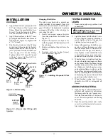 Preview for 11 page of Desa Vanguard VVTR18 Owner'S Operation And Installation Manual