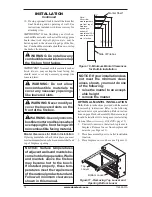 Preview for 12 page of Desa VDCFRNB Owner'S Operation And Installation Manual