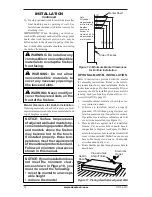 Предварительный просмотр 12 страницы Desa VDCFTNA Owner'S Operation And Installation Manual