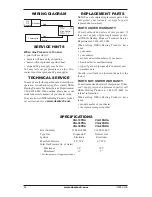 Предварительный просмотр 28 страницы Desa VGL18NRA Owner'S Operation And Installation Manual