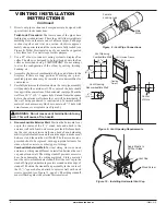 Preview for 8 page of Desa Victorian V36EN Series Owner'S Operating And Installation Manual