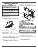 Предварительный просмотр 19 страницы Desa Victorian V36EN Series Owner'S Operating And Installation Manual