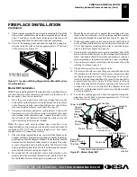 Предварительный просмотр 17 страницы Desa Victorian V42EN-A Series Owner'S Operation And Installation Manual