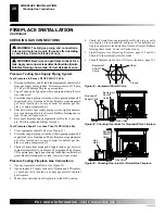 Предварительный просмотр 20 страницы Desa Victorian V42EN-A Series Owner'S Operation And Installation Manual