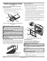 Предварительный просмотр 19 страницы Desa VK36N SERIES Owner'S Operation And Installation Manual