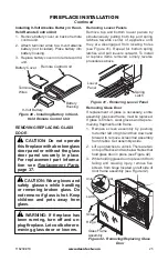 Предварительный просмотр 25 страницы Desa VKC42N Series Owner'S Operation And Installation Manual