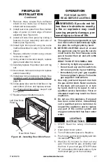 Предварительный просмотр 27 страницы Desa VKC42N Series Owner'S Operation And Installation Manual