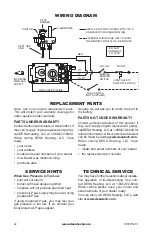 Предварительный просмотр 22 страницы Desa VM36B Owners Manual And Installation Manual