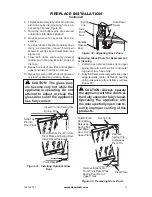 Preview for 17 page of Desa VP324E Owner'S Operation And Installation Manual