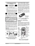 Предварительный просмотр 25 страницы Desa VS18NRA Owner'S Manual