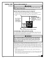 Preview for 11 page of Desa VSGF28NTB Owner'S Operating & Installation Manual